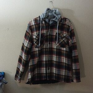 Men's Plaid Bomber Jacket